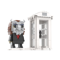 334PCS The Black Phone MOC Building Block Bricks |MocPixel