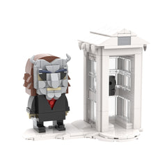 334PCS The Black Phone MOC Building Block Bricks |MocPixel