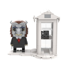 334PCS The Black Phone MOC Building Block Bricks |MocPixel