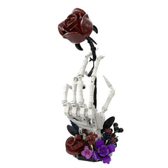 Nether Butterfly Bone, Dark Night Rose/ Crimson Rose-Goth Series MOC Building Block Bricks |MocPixel