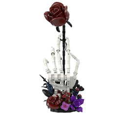 Nether Butterfly Bone, Dark Night Rose/ Crimson Rose-Goth Series MOC Building Block Bricks |MocPixel