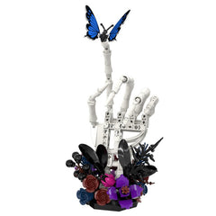 Nether Butterfly Bone, Dark Night Rose/ Crimson Rose-Goth Series MOC Building Block Bricks |MocPixel