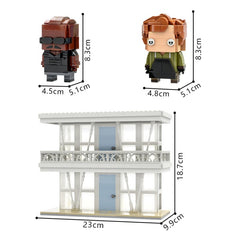 618PCS Michael C. Hall Dex MOC Building Block Bricks |MocPixel