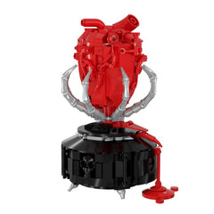 495PCS Gothic A Beating Heart MOC Building Block Bricks |MocPixel