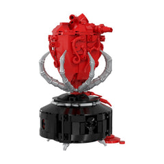 495PCS Gothic A Beating Heart MOC Building Block Bricks |MocPixel