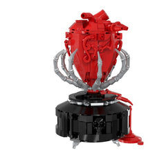 495PCS Gothic A Beating Heart MOC Building Block Bricks |MocPixel