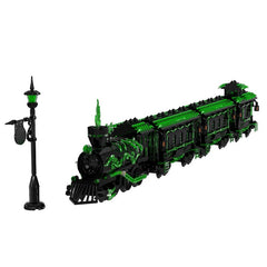 Ghost Train MOC Building Block Bricks |MocPixel