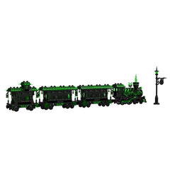 Ghost Train MOC Building Block Bricks |MocPixel