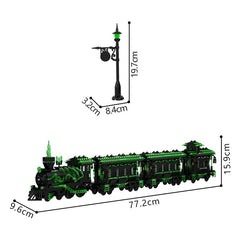 Ghost Train MOC Building Block Bricks |MocPixel