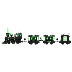 Ghost Train MOC Building Block Bricks |MocPixel