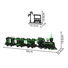 Ghost Train MOC Building Block Bricks |MocPixel