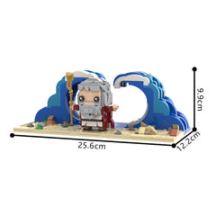 536PCS Moses parted the Red Sea MOC Building Block Bricks |MocPixel