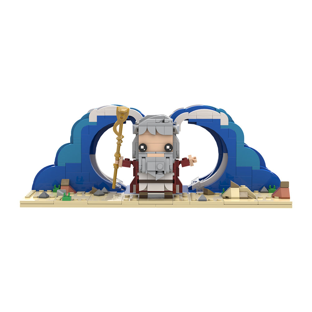 536PCS Moses parted the Red Sea MOC Building Block Bricks |MocPixel