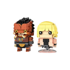 509PCS Dek & Thia Brickheadz - Predator: Badlands MOC Building Block Bricks |MocPixel