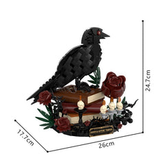 501PCS Gothic Raven Bible MOC Building Block Bricks |MocPixel