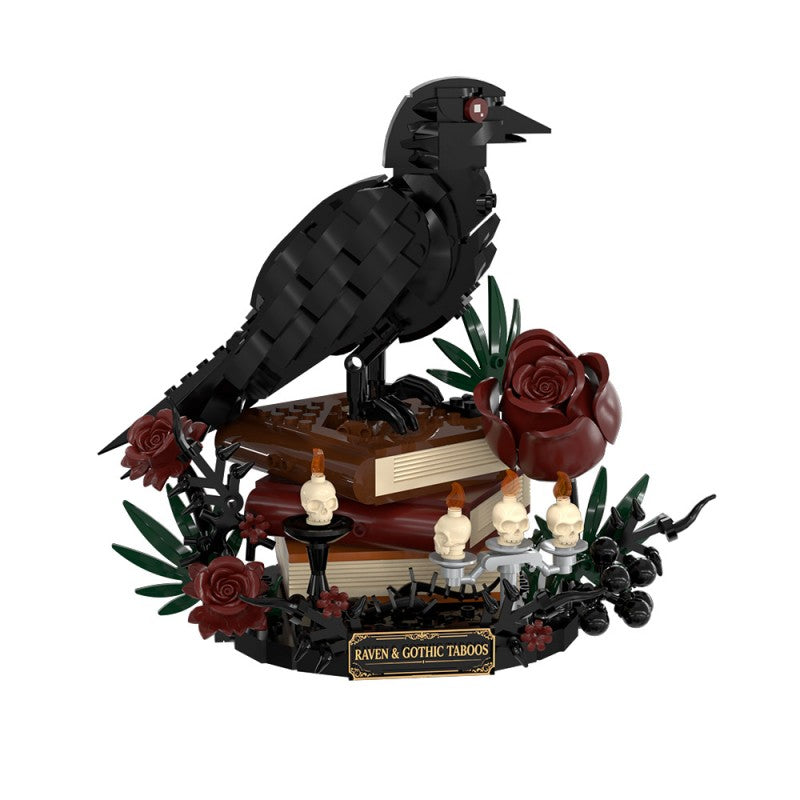 501PCS Gothic Raven Bible MOC Building Block Bricks |MocPixel