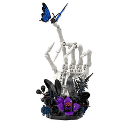 Nether Butterfly Bone, Dark Night Rose/ Crimson Rose-Goth Series MOC Building Block Bricks |MocPixel