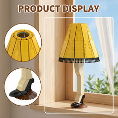 830PCS A Xmas Story Leg Lamp MOC Building Block Bricks |MocPixel