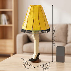830PCS A Xmas Story Leg Lamp MOC Building Block Bricks |MocPixel
