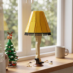 830PCS A Xmas Story Leg Lamp MOC Building Block Bricks |MocPixel