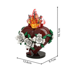 304PCS Sacred Heart of Mary MOC Building Block Bricks |MocPixel