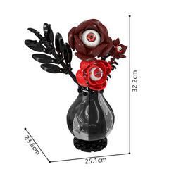 240PCS Gothic eye flower MOC Building Block Bricks |MocPixel