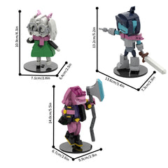The Roaring Knight & Characters (DeItarune) MOC Building Block Bricks |MocPixel