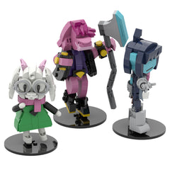 The Roaring Knight & Characters (DeItarune) MOC Building Block Bricks |MocPixel