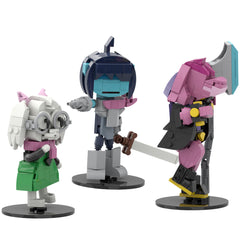 The Roaring Knight & Characters (DeItarune) MOC Building Block Bricks |MocPixel