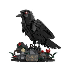 334PCS Dark Night Raven MOC Building Block Bricks |MocPixel