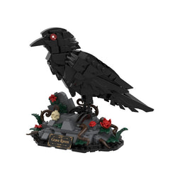 334PCS Dark Night Raven MOC Building Block Bricks |MocPixel