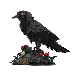334PCS Dark Night Raven MOC Building Block Bricks |MocPixel