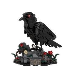 334PCS Dark Night Raven MOC Building Block Bricks |MocPixel