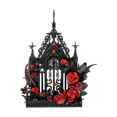 614PCS Gothic Windows MOC Building Block Bricks |MocPixel