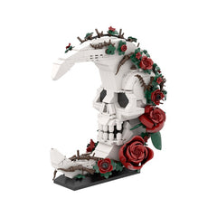632PCS Moon Skull MOC Building Block Bricks |MocPixel