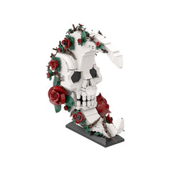 632PCS Moon Skull MOC Building Block Bricks |MocPixel