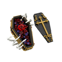 803PCS Gothic Flowers and Coffins MOC Building Block Bricks |MocPixel