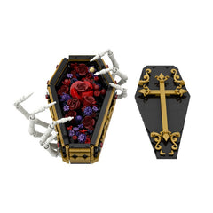 803PCS Gothic Flowers and Coffins MOC Building Block Bricks |MocPixel