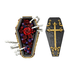 803PCS Gothic Flowers and Coffins MOC Building Block Bricks |MocPixel