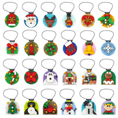 758PCS 24 In 1 Christmas Bauble MOC Building Block Bricks |MocPixel