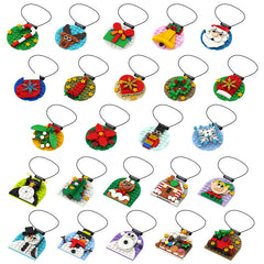758PCS 24 In 1 Christmas Bauble MOC Building Block Bricks |MocPixel