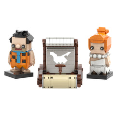 Fred And Wilma/ Car- WWE MOC Building Block Bricks |MocPixel