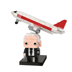 320PCS Airplane!, 1980 MOC Building Block Bricks |MocPixel