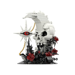 509PCS Skull Moon And Stars MOC Building Block Bricks |MocPixel
