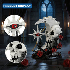 509PCS Skull Moon And Stars MOC Building Block Bricks |MocPixel