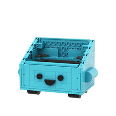 268PCS Dumpster Fire MOC Building Block Bricks |MocPixel