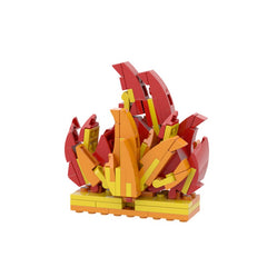 268PCS Dumpster Fire MOC Building Block Bricks |MocPixel