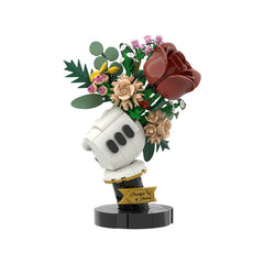 398PCS Shaped Bouquet In Mouse'S Hand MOC Building Block Bricks |MocPixel