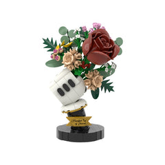 398PCS Shaped Bouquet In Mouse'S Hand MOC Building Block Bricks |MocPixel