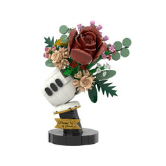 398PCS Shaped Bouquet In Mouse'S Hand MOC Building Block Bricks |MocPixel